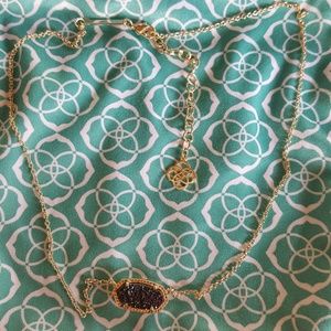 Kendra Scott Multi Drusy Elisa Necklace